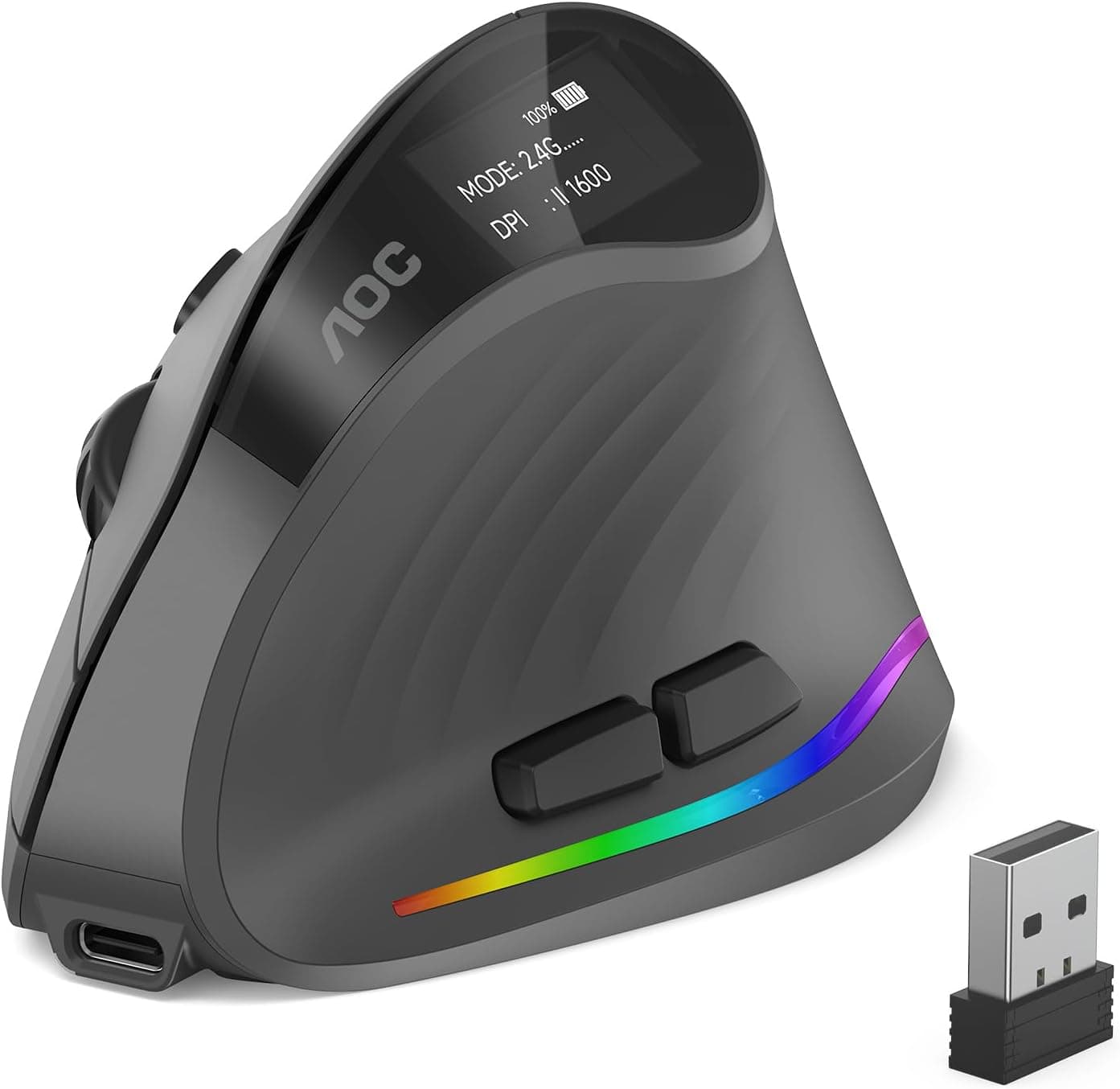 Work More Comfortably with This Ergonomic Vertical Wireless Mouse