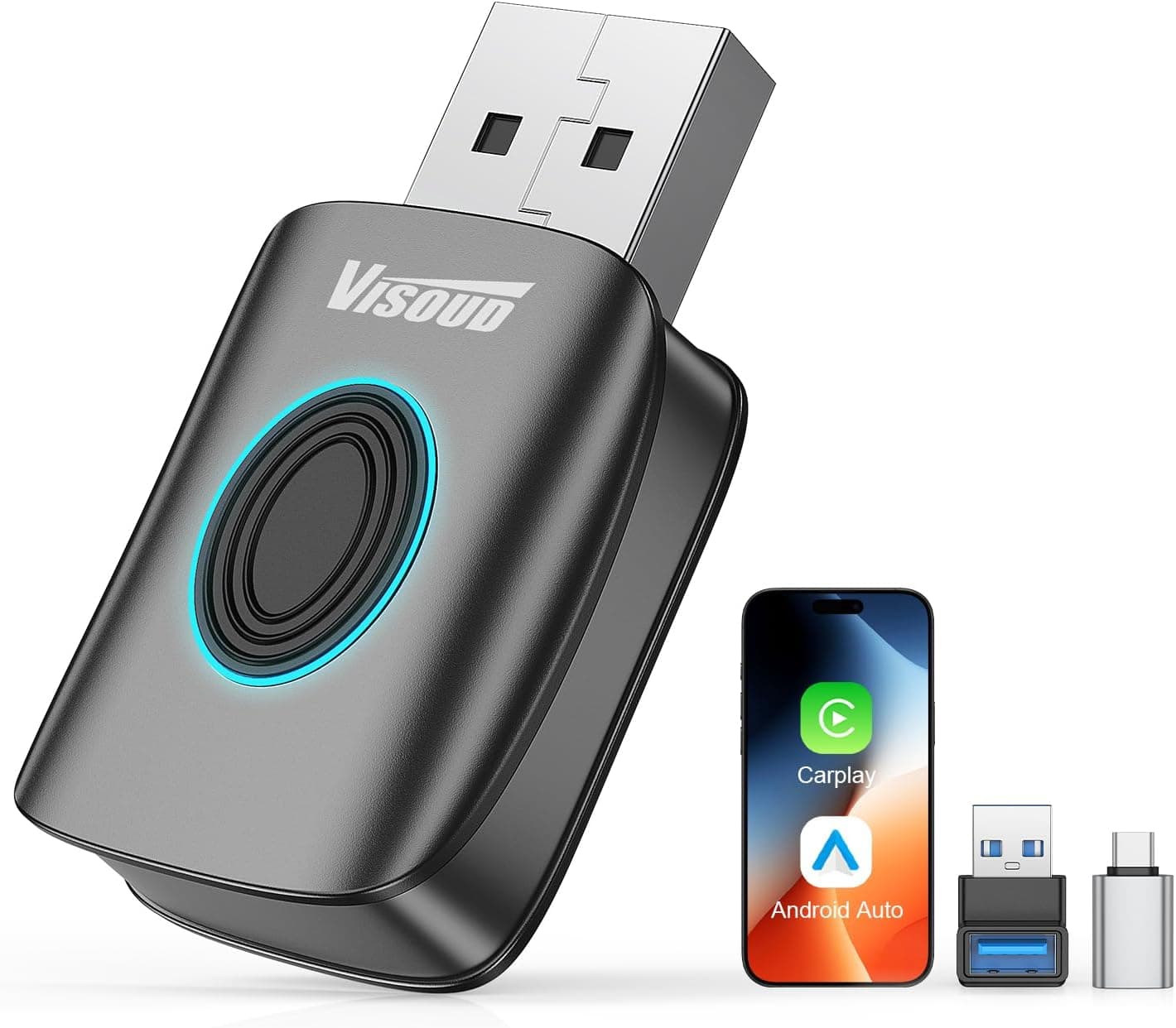 Go Wireless with This Mini CarPlay & Android Auto Adapter