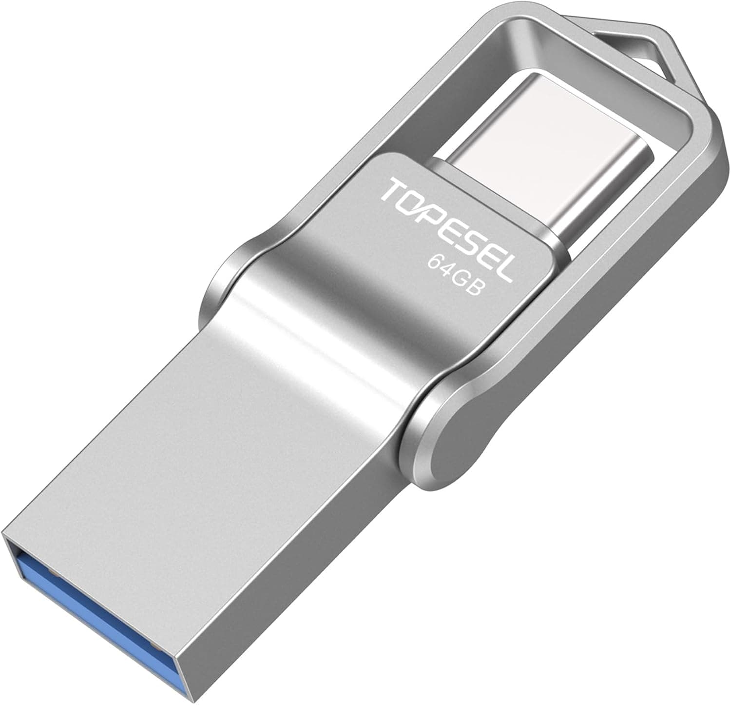 Transfer Files Anywhere with This 2-in-1 USB-C Flash Drive